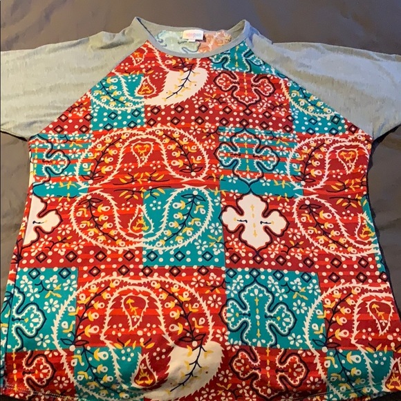 LulaRoe 2x Randy Tee - Picture 3 of 5